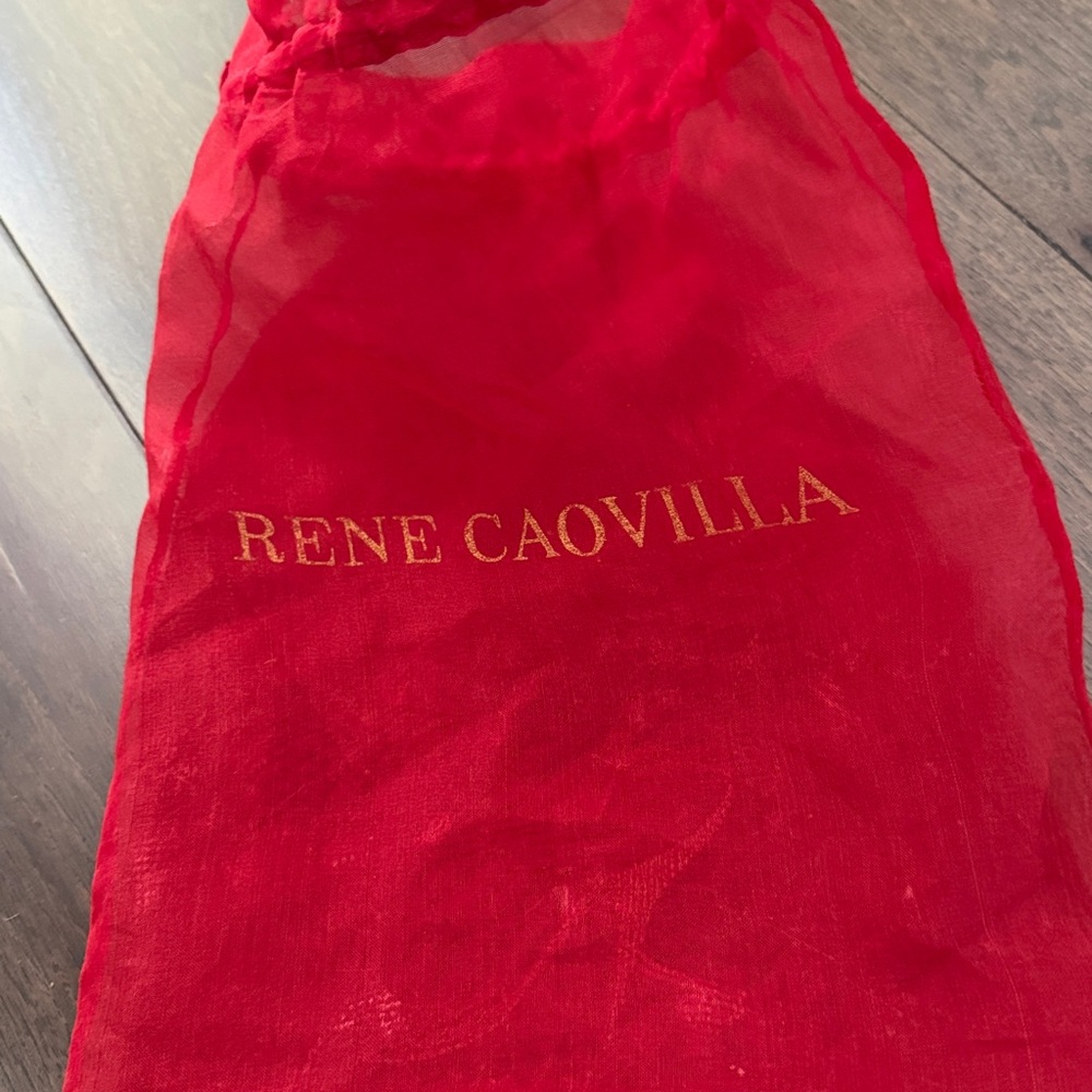 BMWT Rene Caovilla Red Platform heels - Picture 6 of 6